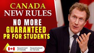 Canada’s New Rules : No More Guaranteed PR for International Students! Canada Immigration 2025