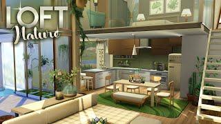 LOFT NATURE || The Sims 4: Blooming Rooms Kit NO CC Speed Build