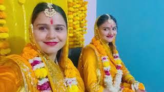 Haldi vlog  in Rajasthani Culture 