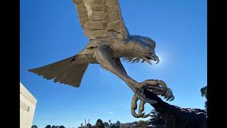 Richmond's new osprey sculpture