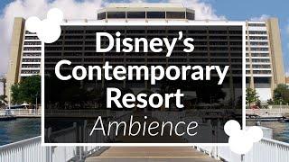 Contemporary Resort Ambience | Disney World Hotel Ambience