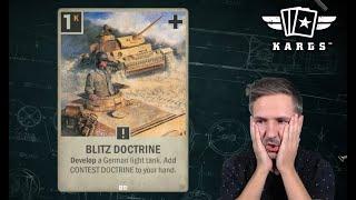 [KARDS] BLITZ DOCTRINE boosts the german tank deck to top tier.