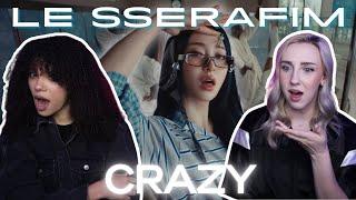 COUPLE REACTS TO LE SSERAFIM (르세라핌) 'CRAZY' OFFICIAL MV