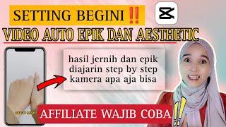 CARA EDIT VIDEO KONTEN AFFILIATE JERNIH DAN EPIK PAKE TRIK INI ‼️ PAKE KAMERA APA AJA BISA