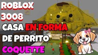 CONSTRUYO CASA EN FORMA DE PERRITO COQUETTE EN SCP-3008‍ (Roblox)