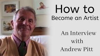 How to Become an Artist - Interview with Watercolor Artist Andrew Pitt - Answering Questions in 2021