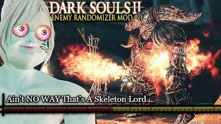 The Most Broken Dark Souls 2 Mod Is PURE CHAOS - Dark Souls 2 Enemy Randomizer Mod