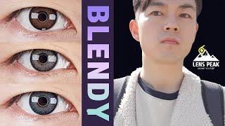 인스타 감성사진 찍을때 딱이야! 렌즈베리 블랜디 전색상 렌즈 리뷰[LENS PEAK]