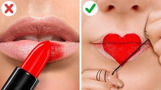 QUICK BEAUTY TIPS  Nerd Becomes a Class Star! Simple Makeover Hacks by 123 GO
