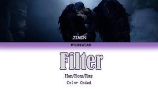 BTS Jimin - 'Filter' Color Coded [ПЕРЕВОД НА РУССКИЙ]