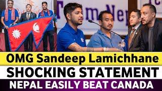 Sandeep Lamichhane SHOCKING Statement On Before CWC  | Nepal Big Good News 