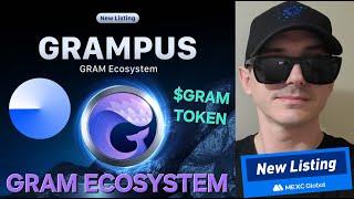 $GRAM - GRAM ECOSYSTEM TOKEN GRAMPUS CRYPTO COIN HOW TO BUY MEXC GLOBAL BLOCKCHAIN BASE COINBASE ETH