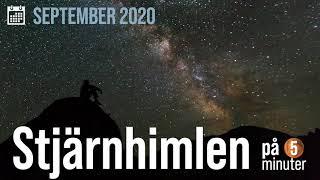 Stjärnhimlen september 2020