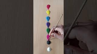 Simple Rangoli| Satisfying Rangoli|Easy Rangoli Tips and Tricks| ASMR #rangoli#satisfying#asmr#viral