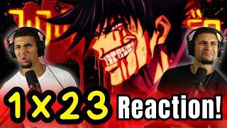 MEGUMI IS FERAL!! | Jujutsu Kaisen 1x23 REACTION!! "The Origin of Blind Obedience, Part 2"