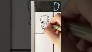 Drawing dc and marvel characters (part 1: Flash)