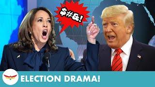 This week’s funny news: Kamala's f-bomb vs Trump's chaos tour!