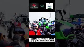 massey FERGUSON ke sath kya ho gaya/deutz fahr band me nhi khinch Paya ##tractorpulling #tochanking
