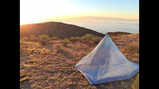 Solo hiking GR131 on Gran Canaria