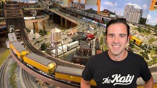 The Big O-Gauge Train Layout Tour