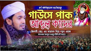 গাউসে পাকের কেরামতি || Abdul Wadud Siddiki | আব্দুল ওয়াদুদ সিদ্দিকী ওয়াজ