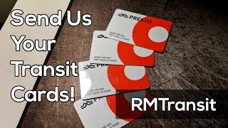 SEND US YOUR TRANSIT CARDS! | Reece Martin