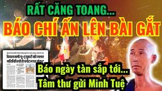 RẮT CĂNG: Báo chí Ấn Độ lên bài cực gắt! Ngày tàn sắp tới Tâm thư gửi Lê Anh Tú - Minh Tuệ