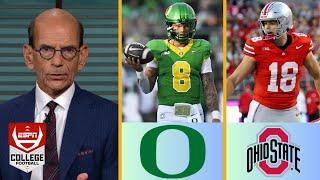 "Oregon will Take Down Ohio State at home field" - Paul Finebaum predicts College Football Week 7