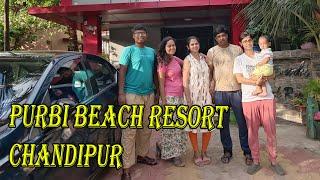 Purbi Beach Resort || Chandipur Sea Beach Resort || Room Tour || Food || Price || Booking || Review