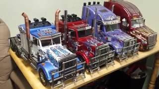 Tamiya semi truck collection (grand hauler added)