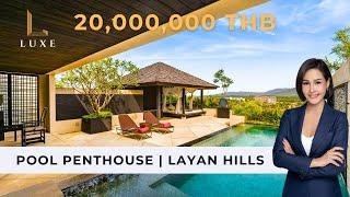 FOR SALE! Spa Pool Penthouse | Layan Hills, Phuket #realestate #luxury #phuket #phuketproperty