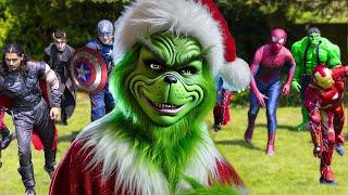 The Grinch VS The Avengers!