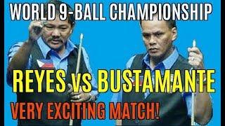 EFREN REYES vs BUSTAMANTE World 9-Ball Championship.