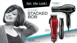 How to do an A-Line Stacked Bob Haircut