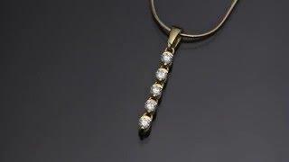 EPL. Yakutian diamonds. Diamond Pendant