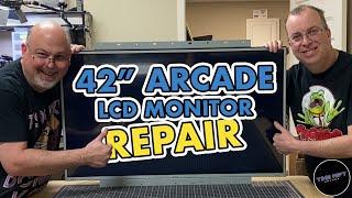 Repairing a Modern Arcade LCD - 42" Makvision Wei-Ya MT42W-267C3 Backlight Replacement