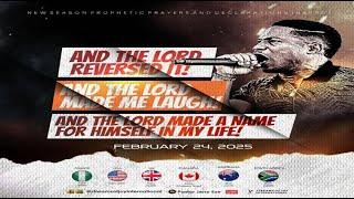 AND THE LORD REVERSED IT, MADE ME LAUGH AND MADE A NAME FOR HIMSELF || NSPPD || 24TH FEBRUARY 2025