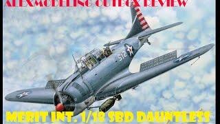 AlexModeling inbox "review" of MERIT INTERNATIONAL LLC 1/18 SBD 3/4 DAUNTLESS BOMBER