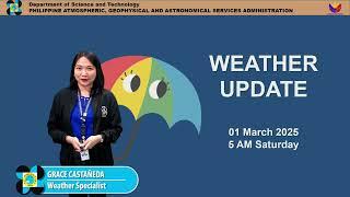 Public Weather Forecast issued at 5AM | March 01, 2025 - Saturday