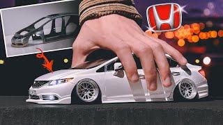 From Stock to Stance : Honda Civic FB7 Diecast Detailing