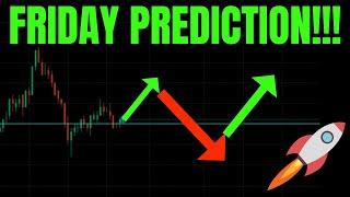  FRIDAY PREDICTION! TSLA, SPY, NVDA, QQQ, ES, NQ, BTC, META, AMZN, AMD, MSFT & GOOG PREDICTIONS!  