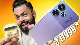 POCO M6 Plus 5G Unboxing & Quick Review  SD 4 Gen 2 AE, Glass Back @₹11,999*