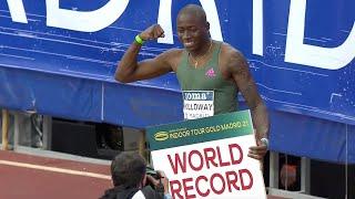 GRANT HOLLOWAY WORLD RECORD 60MH 7.29!!!