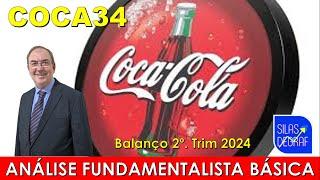 COCA34 - COCA COLA COMPANY. ANÁLISE FUNDAMENTALISTA BÁSICA. PROF. SILAS DEGRAF