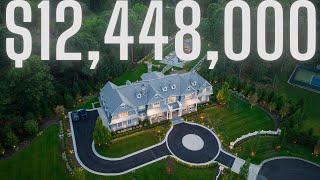 GUARANTEE THE MOST ULTRA LUXURY $12.4M MEGA MANSION FOR SALE SADDLE RIVER NJ!!!!