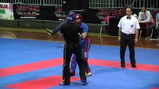 Gaynor Morgan (GBR) v Claudia Kiontke (GER) WAKO European Championships 2014