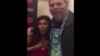 Tommy Kovac & Felissa Rose shout out to Jewel Shepard @ Sinister Creature Con 2016