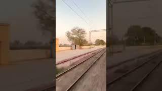 High Speed Station Skip ️️#shorts #indianrailways #youtubeshorts #viral #trending