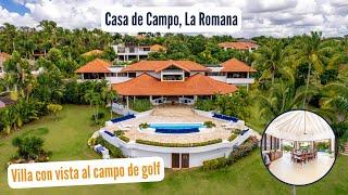 Extraordinaria villa de dos niveles en Casa de Campo, La Romana.