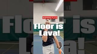 Pickleball Chaos: The Floor is Lava! (what's a dink?)